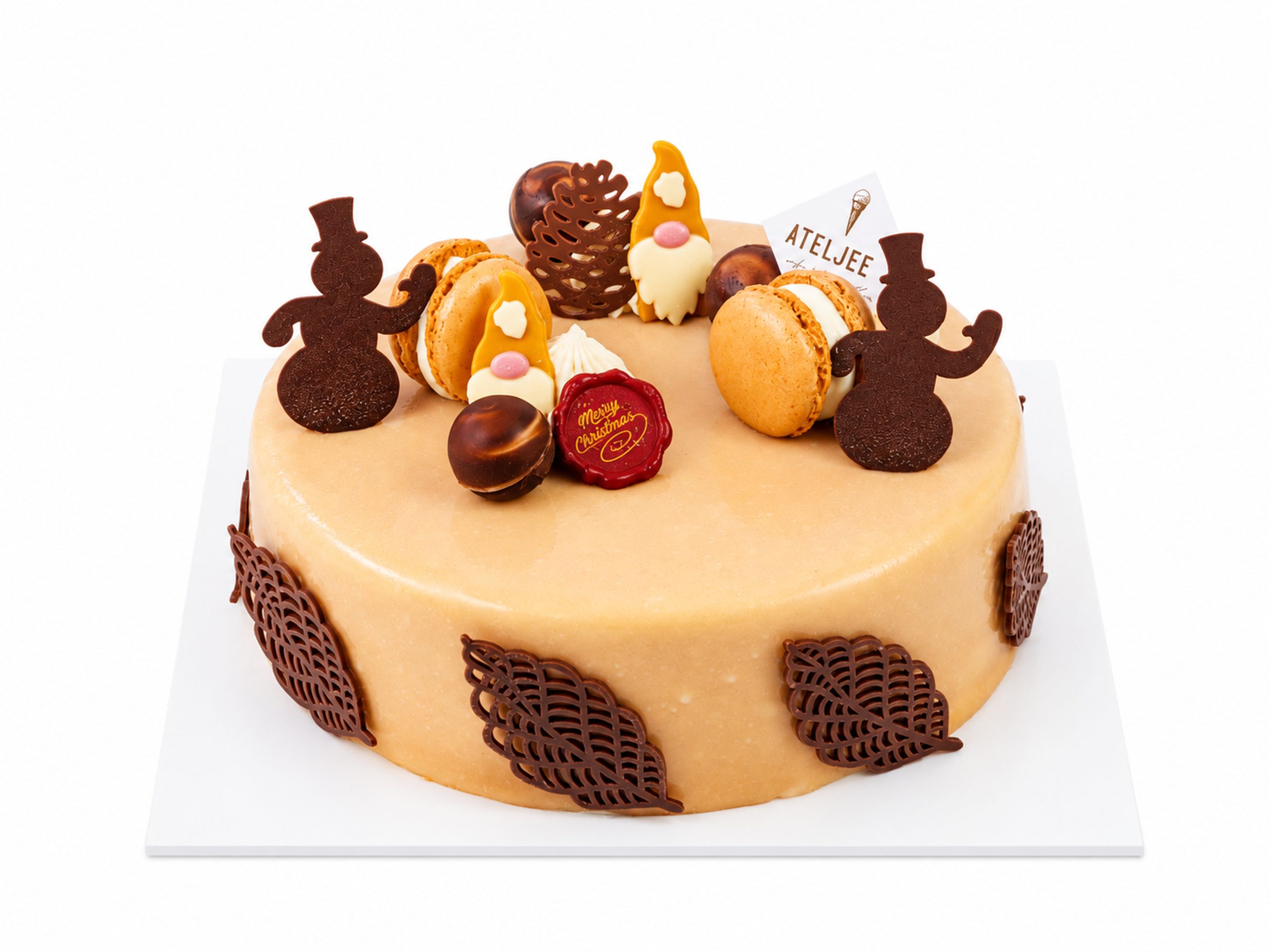 Ijstaart Caramel salé rond 8 personen