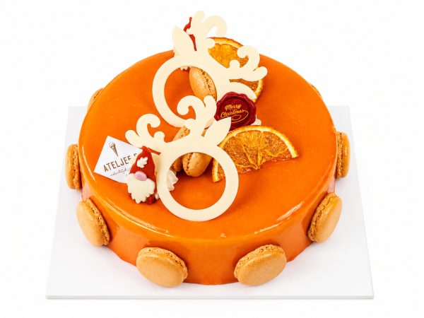 Ijstaart Crimson Coconut rond 8 personen